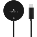 Volkano Magni Series Qi2.2 25W Wireless Charging Pad - Black