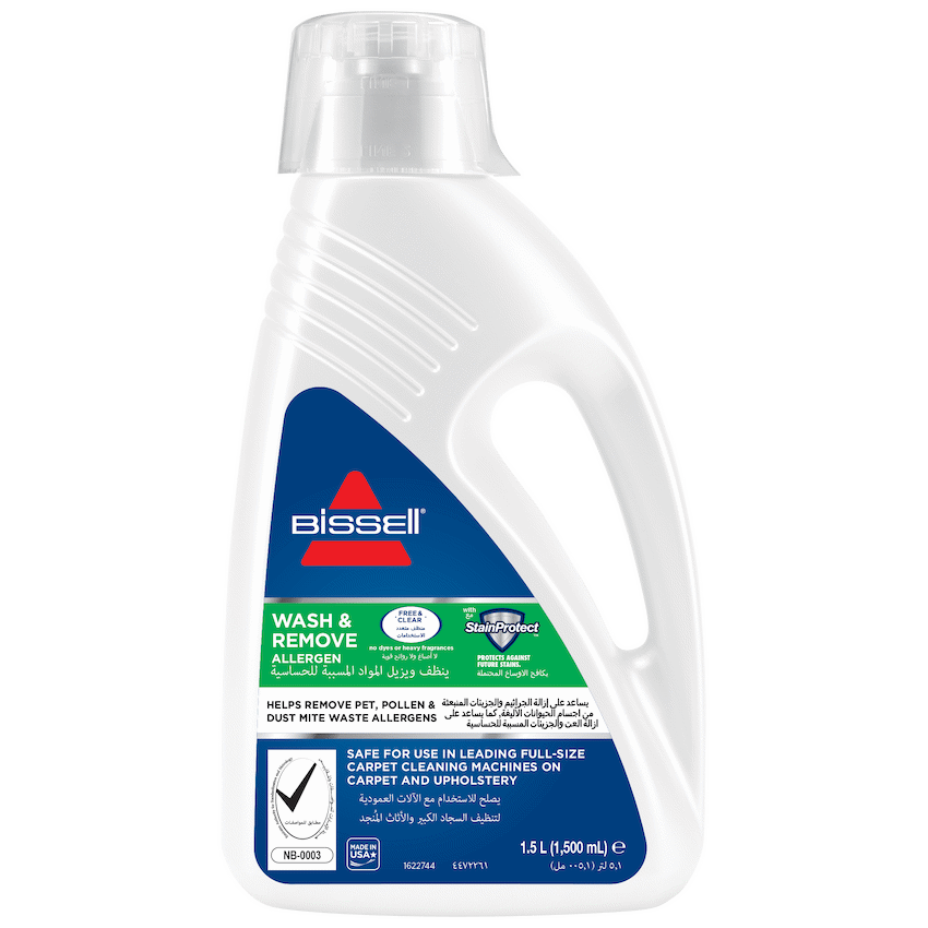 BISSELL Wash & Remove Allergen Formula 1.5lt (Order in Qty of 6)