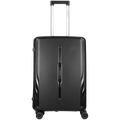 Travelwize Clipper PP 65cm 4-Wheel Spinner Luggage Black