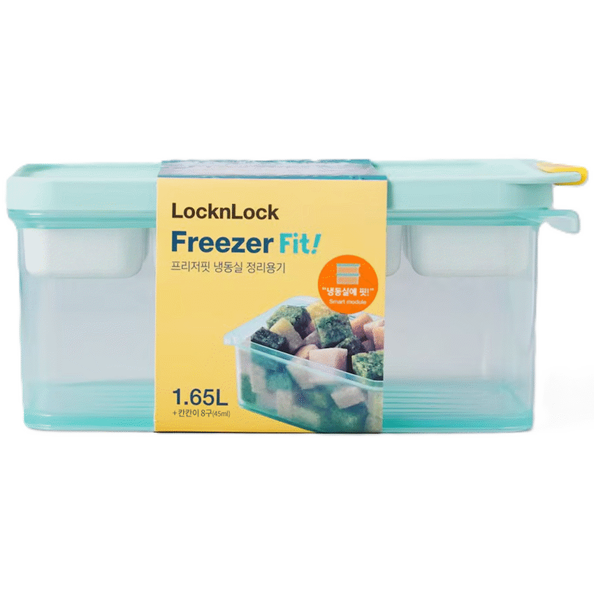 LocknLock Freezer Fit 1.65lt 8-ice divider ( Order in Qty of 8)