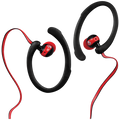 Volkano Sports Earphones Black/Red
