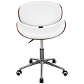 Amos Mid Back Office Chair - White