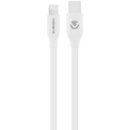 Volkano Flexi Series Type-C to MFI Lightning 2.5m 27w - White
