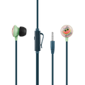 Volkano Kiddies Series Earphones with Keychain - Watermelon