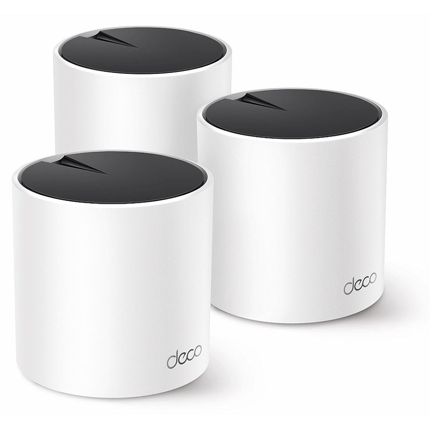 TP-Link Deco X55 (3-Pack) AX3000 Whole Home Mesh Wi-Fi 6 System