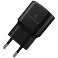 Volkano Volt M Series 2a USB Wall Charger - Black with Micro USB