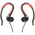 Amplify Sport Rapid Series Earbuds with Pouch - Black/Red