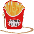 Quest Fries Crossbody Bag - Red