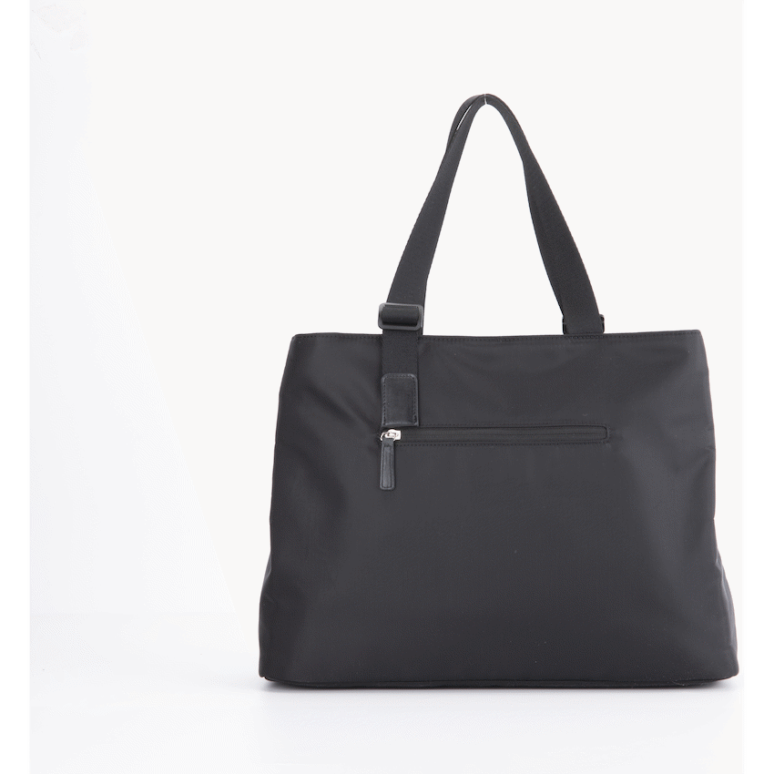 Kingsons Echo Ladies 15.6"" Laptop Tote Bag Black