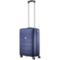 Travelwize Maple ABS 55cm 4-Wheel Spinner Luggage - Navy