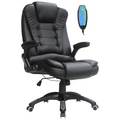 Everfurn Auto High Back Massage Function Office Chair