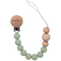 Echo Baby Silicone Dummy Clip - Sage