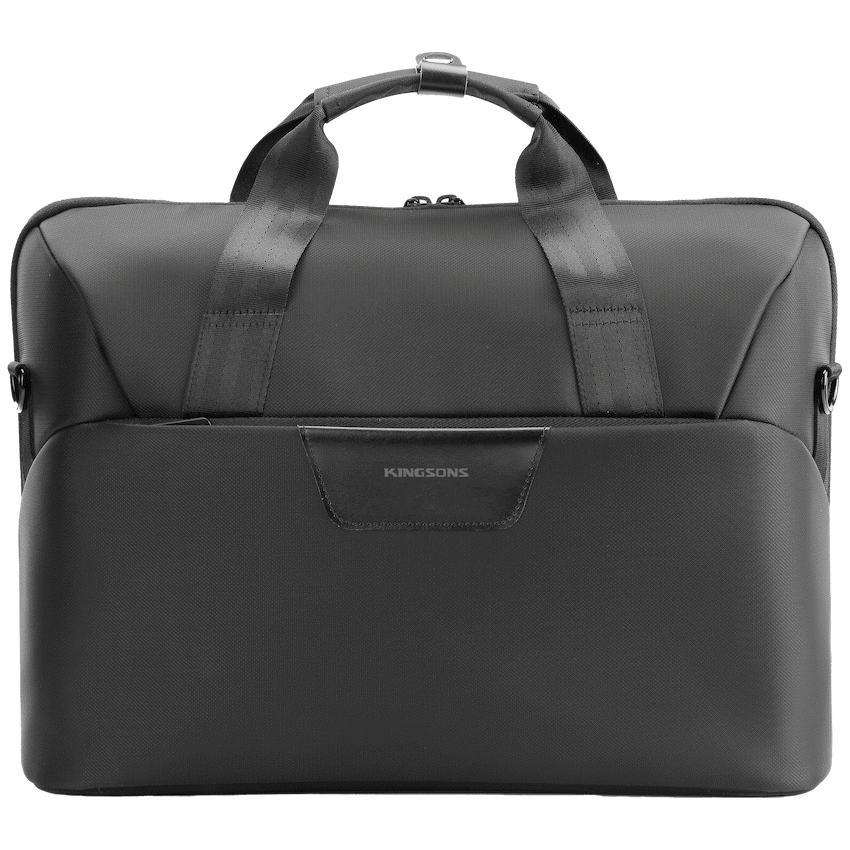 Kingsons Vision Series 15.6"" Laptop Shoulder Bag - Black