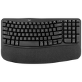 Wave Keys Wireless Ergonomic Keyboard - Graphite