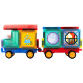43 Magnetic Tiles with Windows and Car Parts