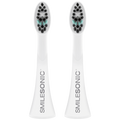 2 Replacement toothbrush heads - White