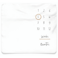 Echo Baby Milestone Blanket - White