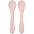 Echo Baby Silicone Feeding Spoons 2-Pack - Rose