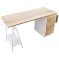Everfurn Premium Milan Smart Office Desk, 2 x 3.1 USB Port