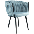 Opulent Casual Chair Hazy Blue - Single