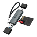 USB3.0 Type-C & Type-A to SD & microSD 3.0 Adapter