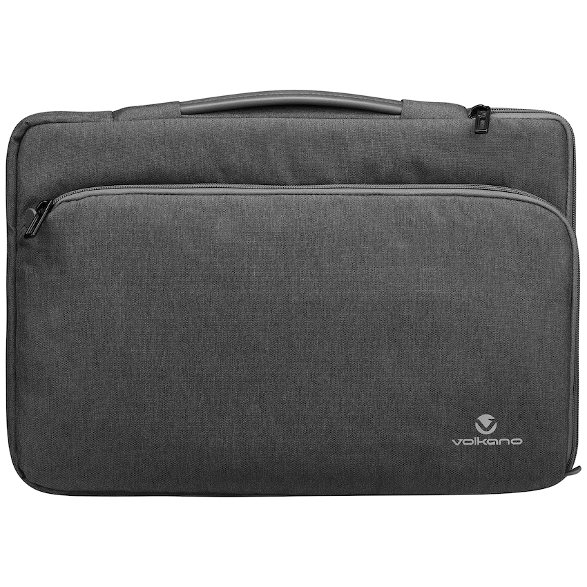 Volkano Deluxe 15.6"" Laptop Sleeve - Charcoal