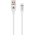 Volkano Flexi Series USB to MFI Lightning 2.5m 27w - White