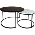 Everfurn Nile Nesting Coffee Table - Ying Yang