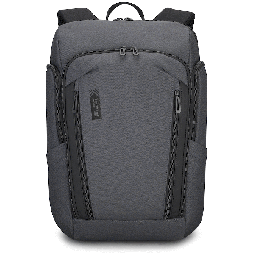 Kingsons Daily Commute 15.6"" Laptop Backpack - Grey