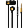 Volkano Alloy Series Metal Earphone - Gold