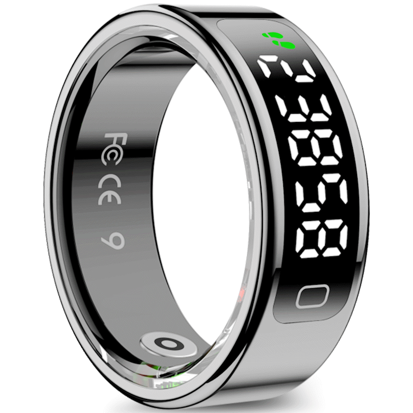 Volkano Ring Series Ring Pro Smart Ring with Charging Case - 18.2mm