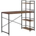 Everfurn Regal Desk - Dark Oak