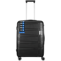 Travelwize Tourer PP 65cm 4-wheel Spinner Luggage Black