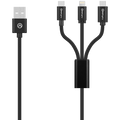 Amplify On the Fly 3-in-1 Charging Cable 1m