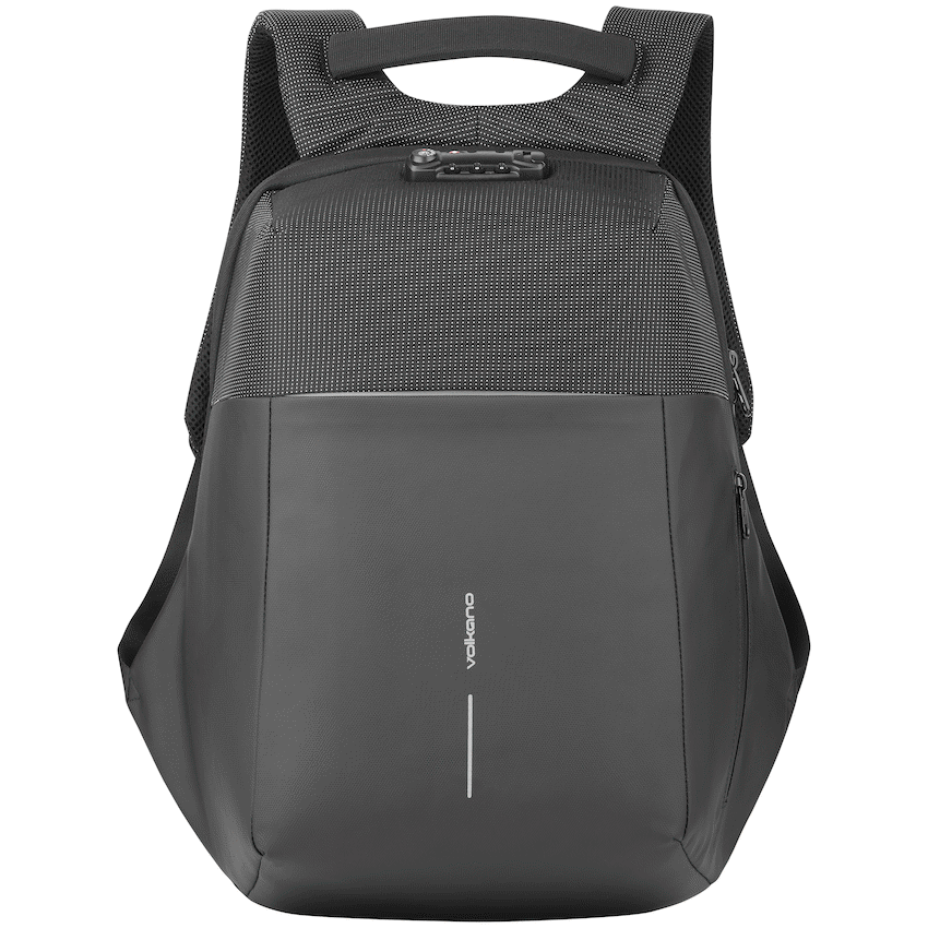Volkano Smart Deux Dobby 15.6"" Laptop Backpack Black