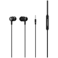 Volkano Earphones with Mic - STANNIC SERIES - Black