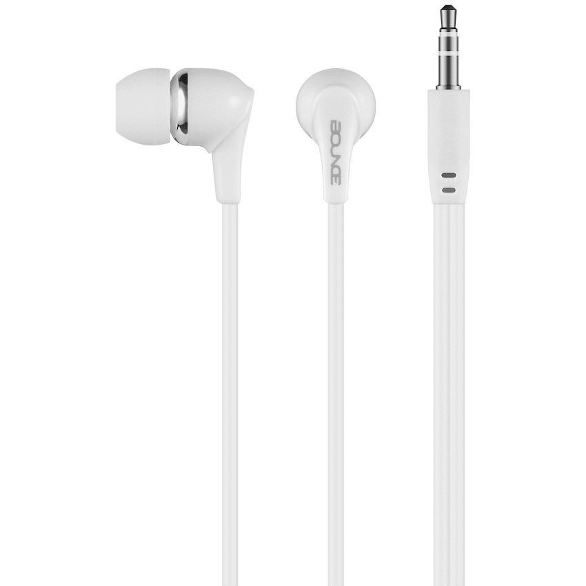 Bounce Hustle earphones white