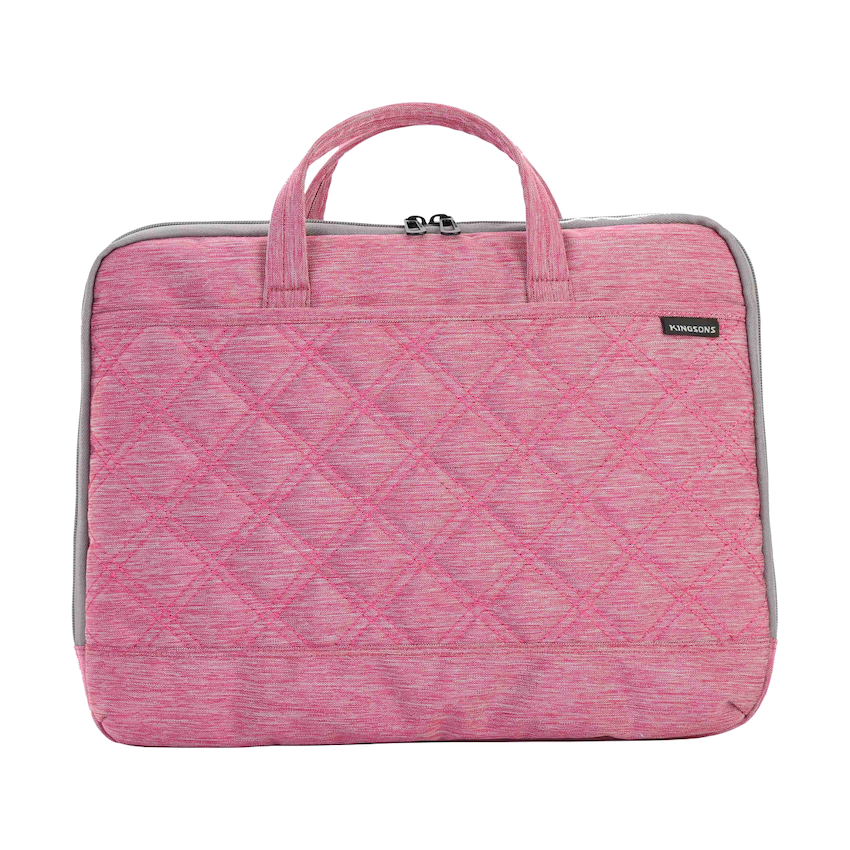 Kingsons 15.6"" Ladies Bag Trace Series - Pink
