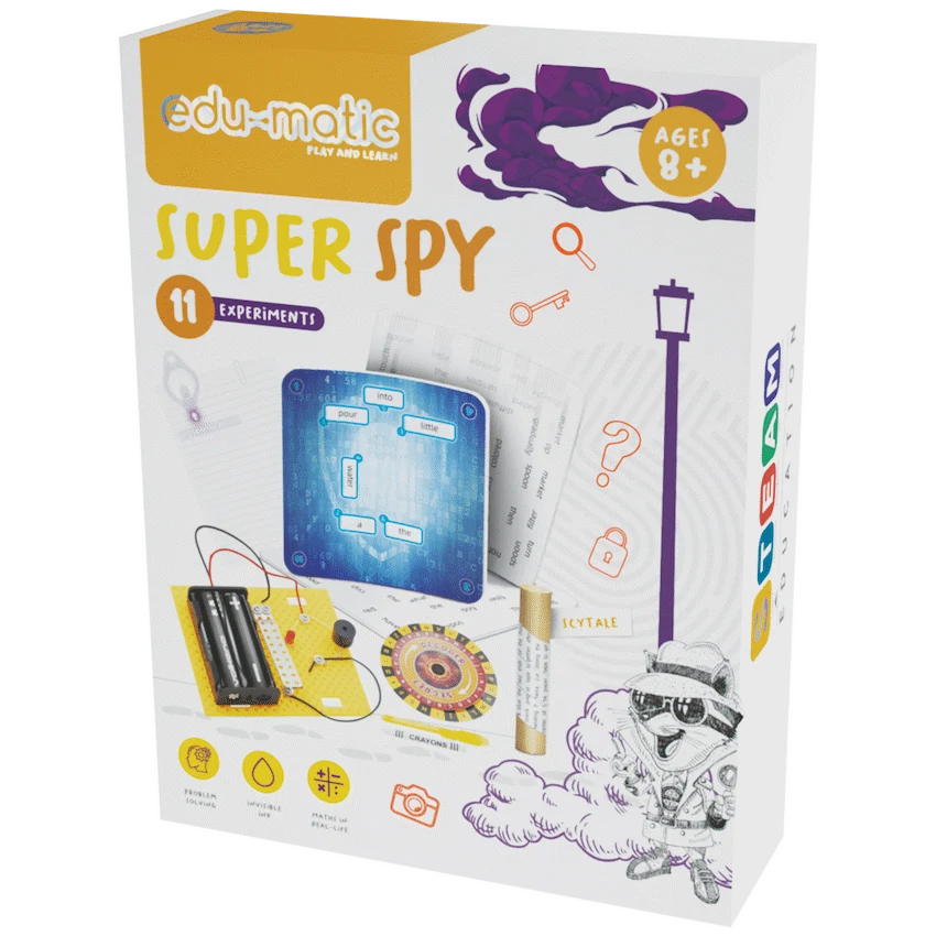 11 different spy activities for the super snoop