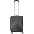 Travelwize Astra ABS 55cm 4-Wheel Spinner Luggage - Black