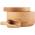Legend Premium Beechwood salt cellar w/s ( Order in Qty of 6)