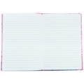 Quest Sequin Narwhale Notebook. Pink