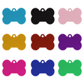 Creality - Anodized Aluminium Bone-Shaped Dog Tags - 18 Piece Pack
