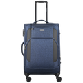 Travelwize Aurora 65cm 4-Wheel Spinner Trolley Case - Navy Melange