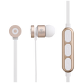 Volkano Mercury Series Bluetooth Magnetic Earphones - Gold/White