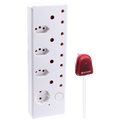 SWITCHED 8-way High Surge Multiplug 0.5m