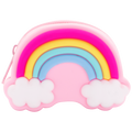 Quest Rainbow Silicone Purse - Pink