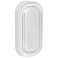 Ellies Ellipse Series AC 24W Capsule LED Bulkhead - PC - WT