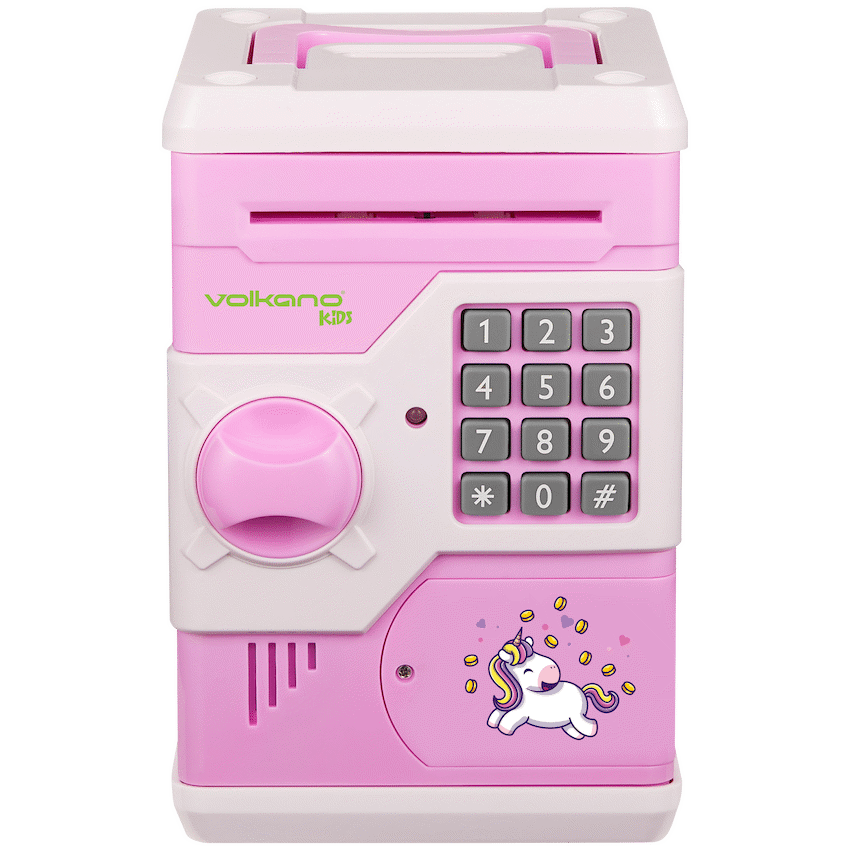 Volkano Kids Vault Series Kids Money Saving Vault - Pink