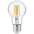 Switched 4W A60 Clear LED Filament Bulb - E27 - WW
